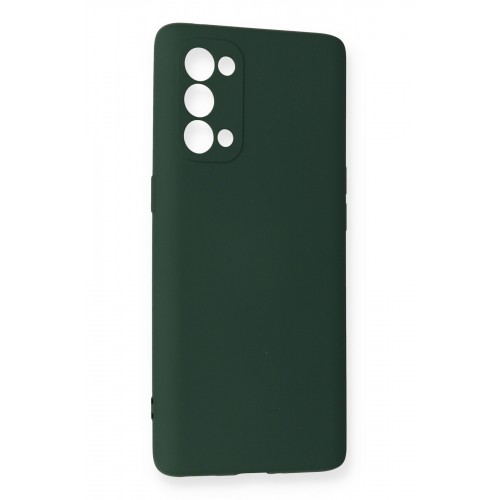 Newface Oppo Reno 5 Pro Kılıf Nano içi Kadife Silikon - Koyu Yeşil Newface Oppo Reno 5 Pro Kılıf Nano içi Kadife Silikon - Koyu Yeşil