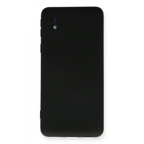 Newface Samsung Galaxy A01 Core Kılıf Nano içi Kadife Silikon - Siyah Newface Samsung Galaxy A01 Core Kılıf Nano içi Kadife Silikon - Siyah