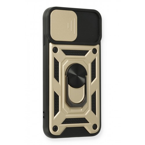 Newface iPhone 8 Kılıf Pars Lens Yüzüklü Silikon - Gold Newface iPhone 8 Kılıf Pars Lens Yüzüklü Silikon - Gold