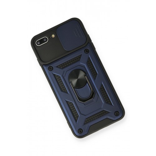 Newface iPhone 8 Plus Kılıf Pars Lens Yüzüklü Silikon - Lacivert Newface iPhone 8 Plus Kılıf Pars Lens Yüzüklü Silikon - Lacivert