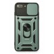 Newface iPhone 8 Plus Kılıf Pars Lens Yüzüklü Silikon - Yeşil Newface iPhone 8 Plus Kılıf Pars Lens Yüzüklü Silikon - Yeşil