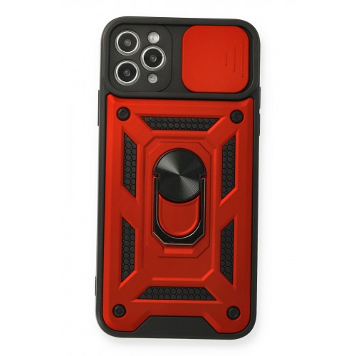 Newface iPhone 11 Pro Kılıf Pars Lens Yüzüklü Silikon - Kırmızı Newface iPhone 11 Pro Kılıf Pars Lens Yüzüklü Silikon - Kırmızı
