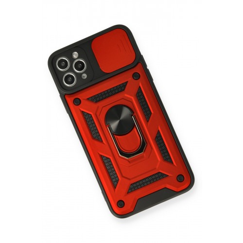 Newface iPhone 11 Pro Kılıf Pars Lens Yüzüklü Silikon - Kırmızı Newface iPhone 11 Pro Kılıf Pars Lens Yüzüklü Silikon - Kırmızı