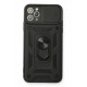 Newface iPhone 11 Pro Max Kılıf Pars Lens Yüzüklü Silikon - Siyah Newface iPhone 11 Pro Max Kılıf Pars Lens Yüzüklü Silikon - Siyah