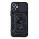 Newface iPhone 12 Kılıf Pars Lens Yüzüklü Silikon - Lacivert Newface iPhone 12 Kılıf Pars Lens Yüzüklü Silikon - Lacivert