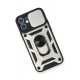 Newface iPhone 12 Mini Kılıf Pars Lens Yüzüklü Silikon - Gümüş Newface iPhone 12 Mini Kılıf Pars Lens Yüzüklü Silikon - Gümüş