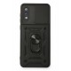 Newface Samsung Galaxy A02 Kılıf Pars Lens Yüzüklü Silikon - Siyah Newface Samsung Galaxy A02 Kılıf Pars Lens Yüzüklü Silikon - Siyah