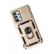 Newface Samsung Galaxy A52 Kılıf Pars Lens Yüzüklü Silikon - Gold Newface Samsung Galaxy A52 Kılıf Pars Lens Yüzüklü Silikon - Gold