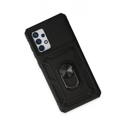 Newface Samsung Galaxy A72 Kılıf Pars Lens Yüzüklü Silikon - Siyah Newface Samsung Galaxy A72 Kılıf Pars Lens Yüzüklü Silikon - Siyah
