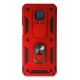 Newface Xiaomi Redmi Note 9S Kılıf Pars Lens Yüzüklü Silikon - Kırmızı Newface Xiaomi Redmi Note 9S Kılıf Pars Lens Yüzüklü Silikon - Kırmızı