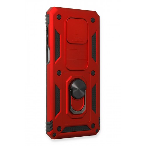 Newface Xiaomi Redmi Note 9S Kılıf Pars Lens Yüzüklü Silikon - Kırmızı Newface Xiaomi Redmi Note 9S Kılıf Pars Lens Yüzüklü Silikon - Kırmızı