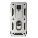 Newface Xiaomi Redmi Note 9 Pro Kılıf Pars Lens Yüzüklü Silikon - Gümüş Newface Xiaomi Redmi Note 9 Pro Kılıf Pars Lens Yüzüklü Silikon - Gümüş