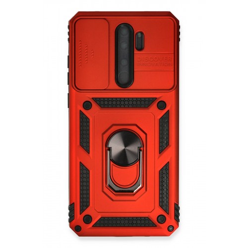 Newface Xiaomi Redmi Note 8 Pro Kılıf Pars Lens Yüzüklü Silikon - Kırmızı Newface Xiaomi Redmi Note 8 Pro Kılıf Pars Lens Yüzüklü Silikon - Kırmızı