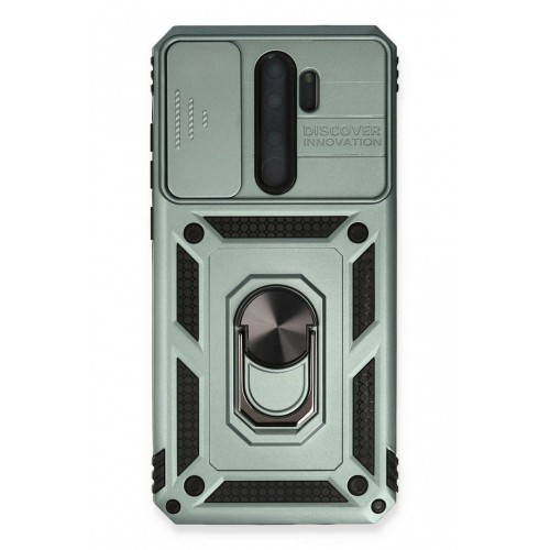 Newface Xiaomi Redmi Note 8 Pro Kılıf Pars Lens Yüzüklü Silikon - Yeşil Newface Xiaomi Redmi Note 8 Pro Kılıf Pars Lens Yüzüklü Silikon - Yeşil