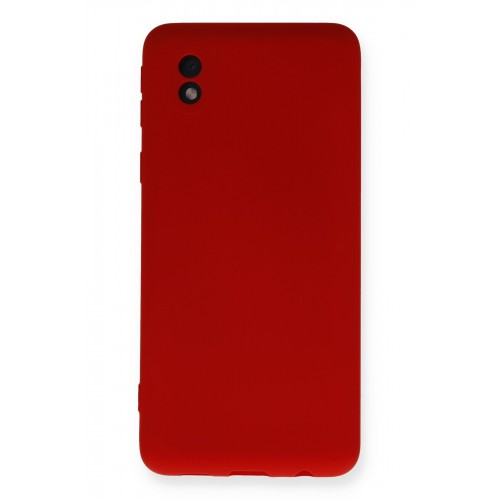 Newface Samsung Galaxy A01 Core Kılıf Nano içi Kadife Silikon - Kırmızı Newface Samsung Galaxy A01 Core Kılıf Nano içi Kadife Silikon - Kırmızı