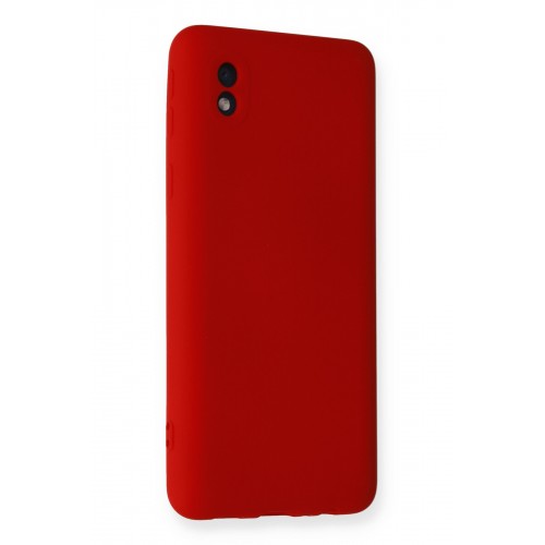 Newface Samsung Galaxy A01 Core Kılıf Nano içi Kadife Silikon - Kırmızı Newface Samsung Galaxy A01 Core Kılıf Nano içi Kadife Silikon - Kırmızı