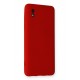 Newface Samsung Galaxy A01 Core Kılıf Nano içi Kadife Silikon - Kırmızı Newface Samsung Galaxy A01 Core Kılıf Nano içi Kadife Silikon - Kırmızı