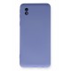 Newface Samsung Galaxy A01 Core Kılıf Nano içi Kadife Silikon - Lila Newface Samsung Galaxy A01 Core Kılıf Nano içi Kadife Silikon - Lila