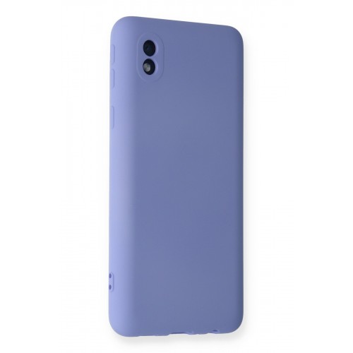 Newface Samsung Galaxy A01 Core Kılıf Nano içi Kadife Silikon - Lila Newface Samsung Galaxy A01 Core Kılıf Nano içi Kadife Silikon - Lila