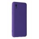 Newface Samsung Galaxy A01 Core Kılıf Nano içi Kadife Silikon - Mor Newface Samsung Galaxy A01 Core Kılıf Nano içi Kadife Silikon - Mor