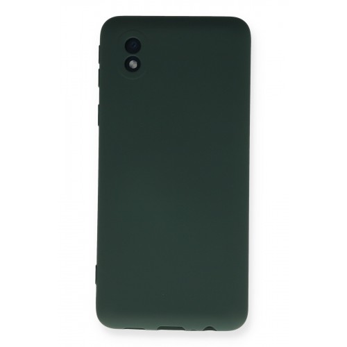 Newface Samsung Galaxy A01 Core Kılıf Nano içi Kadife Silikon - Koyu Yeşil Newface Samsung Galaxy A01 Core Kılıf Nano içi Kadife Silikon - Koyu Yeşil