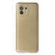 Newface Xiaomi Mi 11 Kılıf Premium Rubber Silikon - Gold Newface Xiaomi Mi 11 Kılıf Premium Rubber Silikon - Gold