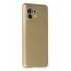 Newface Xiaomi Mi 11 Kılıf Premium Rubber Silikon - Gold Newface Xiaomi Mi 11 Kılıf Premium Rubber Silikon - Gold