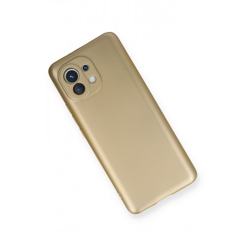 Newface Xiaomi Mi 11 Kılıf Premium Rubber Silikon - Gold Newface Xiaomi Mi 11 Kılıf Premium Rubber Silikon - Gold