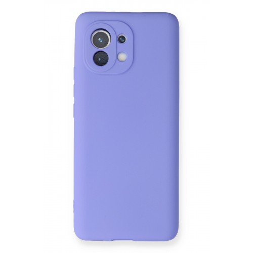 Newface Xiaomi Mi 11 Kılıf Premium Rubber Silikon - Lila Newface Xiaomi Mi 11 Kılıf Premium Rubber Silikon - Lila