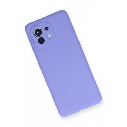 Newface Xiaomi Mi 11 Kılıf Premium Rubber Silikon - Lila Newface Xiaomi Mi 11 Kılıf Premium Rubber Silikon - Lila