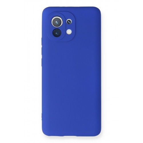 Newface Xiaomi Mi 11 Kılıf Premium Rubber Silikon - Lacivert Newface Xiaomi Mi 11 Kılıf Premium Rubber Silikon - Lacivert