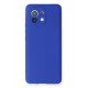 Newface Xiaomi Mi 11 Kılıf Premium Rubber Silikon - Lacivert Newface Xiaomi Mi 11 Kılıf Premium Rubber Silikon - Lacivert