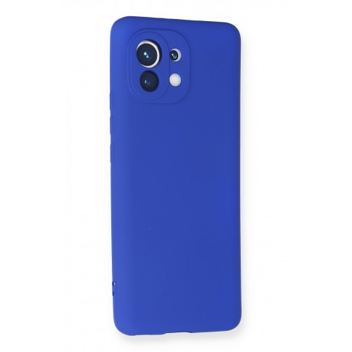 Newface Xiaomi Mi 11 Kılıf Premium Rubber Silikon - Lacivert Newface Xiaomi Mi 11 Kılıf Premium Rubber Silikon - Lacivert