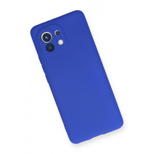 Newface Xiaomi Mi 11 Kılıf Premium Rubber Silikon - Lacivert Newface Xiaomi Mi 11 Kılıf Premium Rubber Silikon - Lacivert