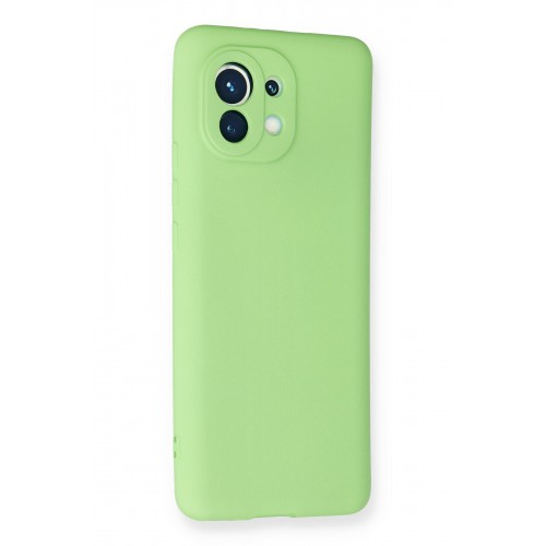 Newface Xiaomi Mi 11 Kılıf Premium Rubber Silikon - Yeşil Newface Xiaomi Mi 11 Kılıf Premium Rubber Silikon - Yeşil