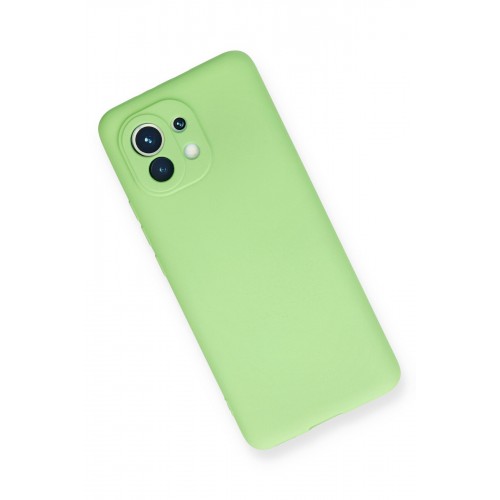 Newface Xiaomi Mi 11 Kılıf Premium Rubber Silikon - Yeşil Newface Xiaomi Mi 11 Kılıf Premium Rubber Silikon - Yeşil