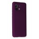 Newface Xiaomi Mi 11 Kılıf Premium Rubber Silikon - Mürdüm Newface Xiaomi Mi 11 Kılıf Premium Rubber Silikon - Mürdüm