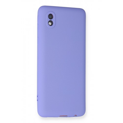 Newface Samsung Galaxy A01 Core Kılıf Premium Rubber Silikon - Lila Newface Samsung Galaxy A01 Core Kılıf Premium Rubber Silikon - Lila