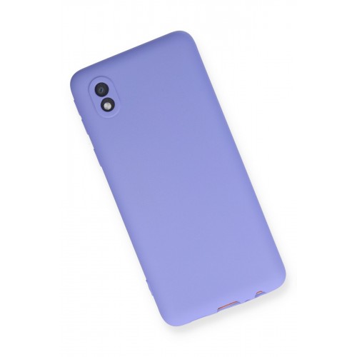 Newface Samsung Galaxy A01 Core Kılıf Premium Rubber Silikon - Lila Newface Samsung Galaxy A01 Core Kılıf Premium Rubber Silikon - Lila
