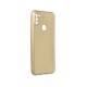 Newface Samsung Galaxy A11 Kılıf Premium Rubber Silikon - Gold Newface Samsung Galaxy A11 Kılıf Premium Rubber Silikon - Gold