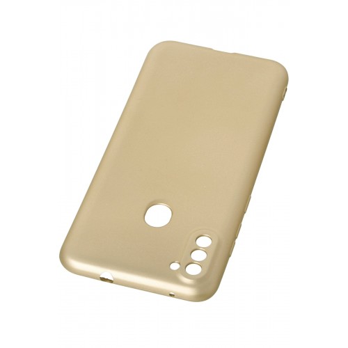 Newface Samsung Galaxy A11 Kılıf Premium Rubber Silikon - Gold Newface Samsung Galaxy A11 Kılıf Premium Rubber Silikon - Gold