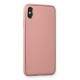 Newface iPhone XS Max Kılıf Coco Deri Silikon Kapak - Pembe Newface iPhone XS Max Kılıf Coco Deri Silikon Kapak - Pembe