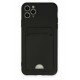 Newface iPhone 11 Pro Max Kılıf Kelvin Kartvizitli Silikon - Siyah Newface iPhone 11 Pro Max Kılıf Kelvin Kartvizitli Silikon - Siyah