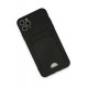 Newface iPhone 11 Pro Max Kılıf Kelvin Kartvizitli Silikon - Siyah Newface iPhone 11 Pro Max Kılıf Kelvin Kartvizitli Silikon - Siyah
