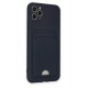 Newface iPhone 11 Pro Max Kılıf Kelvin Kartvizitli Silikon - Lacivert Newface iPhone 11 Pro Max Kılıf Kelvin Kartvizitli Silikon - Lacivert