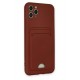 Newface iPhone 11 Pro Max Kılıf Kelvin Kartvizitli Silikon - Bordo Newface iPhone 11 Pro Max Kılıf Kelvin Kartvizitli Silikon - Bordo