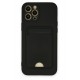 Newface iPhone 12 Pro Max Kılıf Kelvin Kartvizitli Silikon - Siyah Newface iPhone 12 Pro Max Kılıf Kelvin Kartvizitli Silikon - Siyah