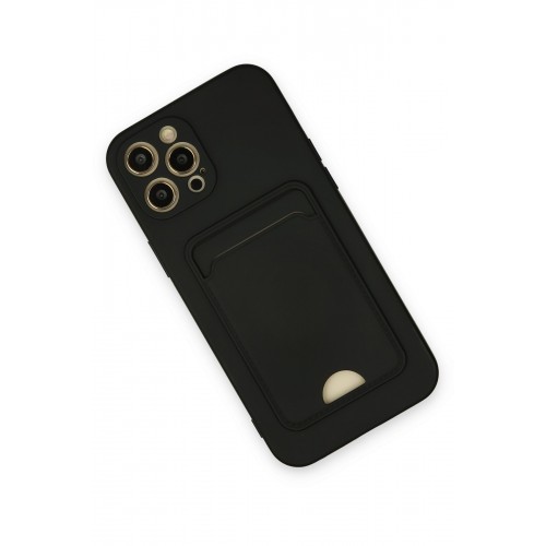 Newface iPhone 12 Pro Max Kılıf Kelvin Kartvizitli Silikon - Siyah Newface iPhone 12 Pro Max Kılıf Kelvin Kartvizitli Silikon - Siyah