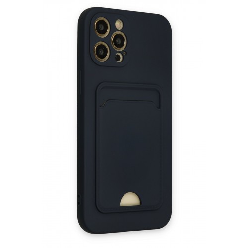 Newface iPhone 12 Pro Max Kılıf Kelvin Kartvizitli Silikon - Lacivert Newface iPhone 12 Pro Max Kılıf Kelvin Kartvizitli Silikon - Lacivert