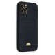 Newface iPhone 12 Pro Max Kılıf Kelvin Kartvizitli Silikon - Lacivert Newface iPhone 12 Pro Max Kılıf Kelvin Kartvizitli Silikon - Lacivert